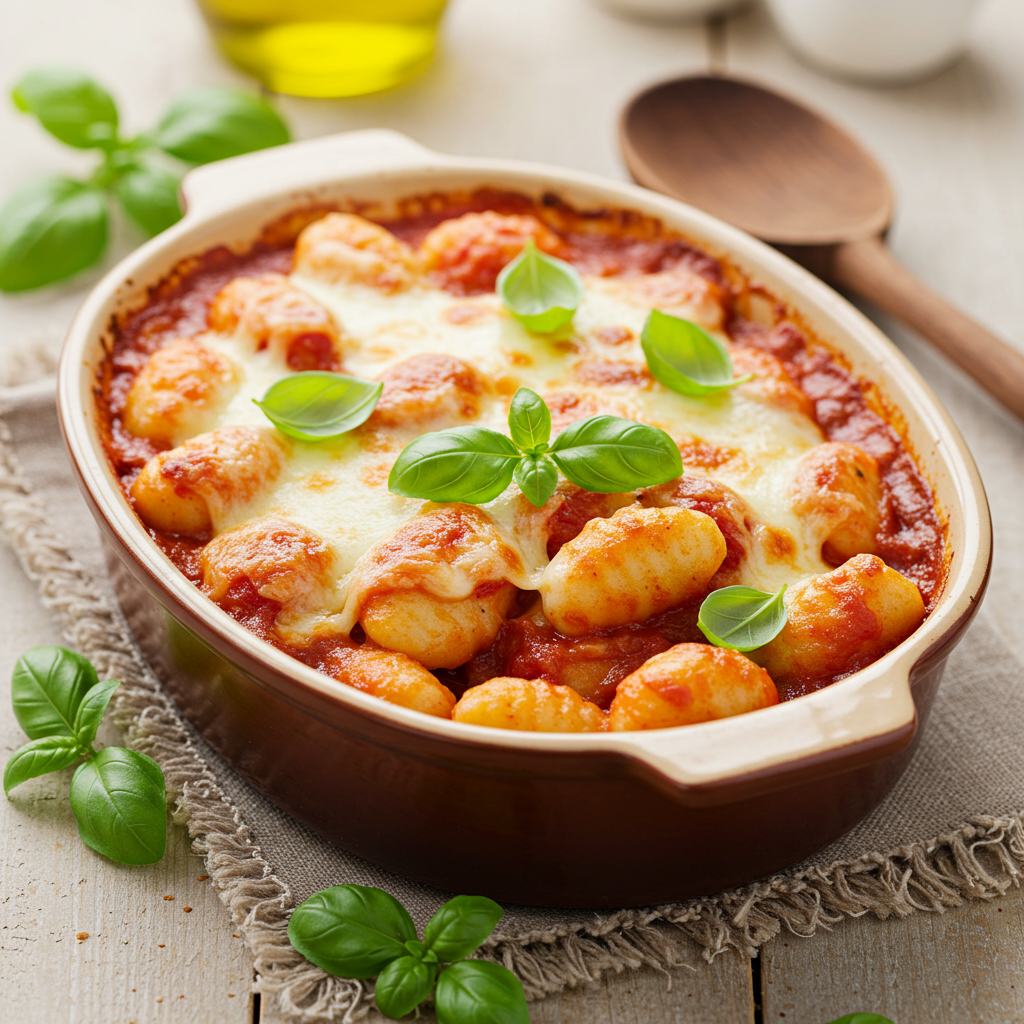 7. Gnocchi Caprese Bake