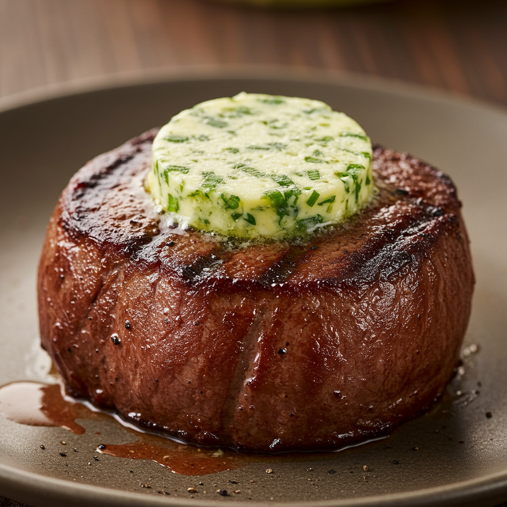 7. Herb-Butter Filet Mignon