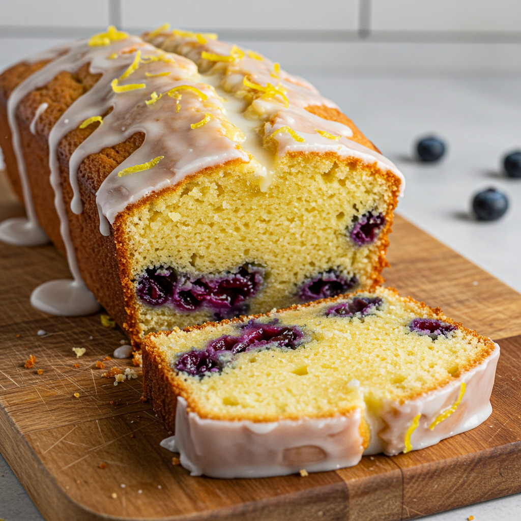 7. Lemon Blueberry Loaf