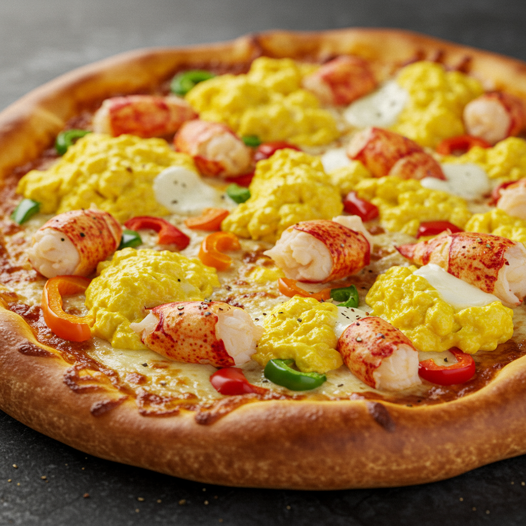 7. Lobster Breakfast Pizza: A Savory Slice of Heaven