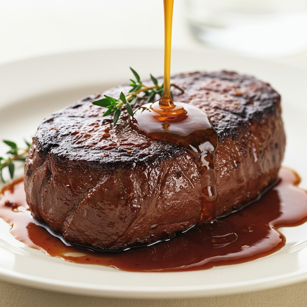 7: Maple-Glazed Venison Steaks