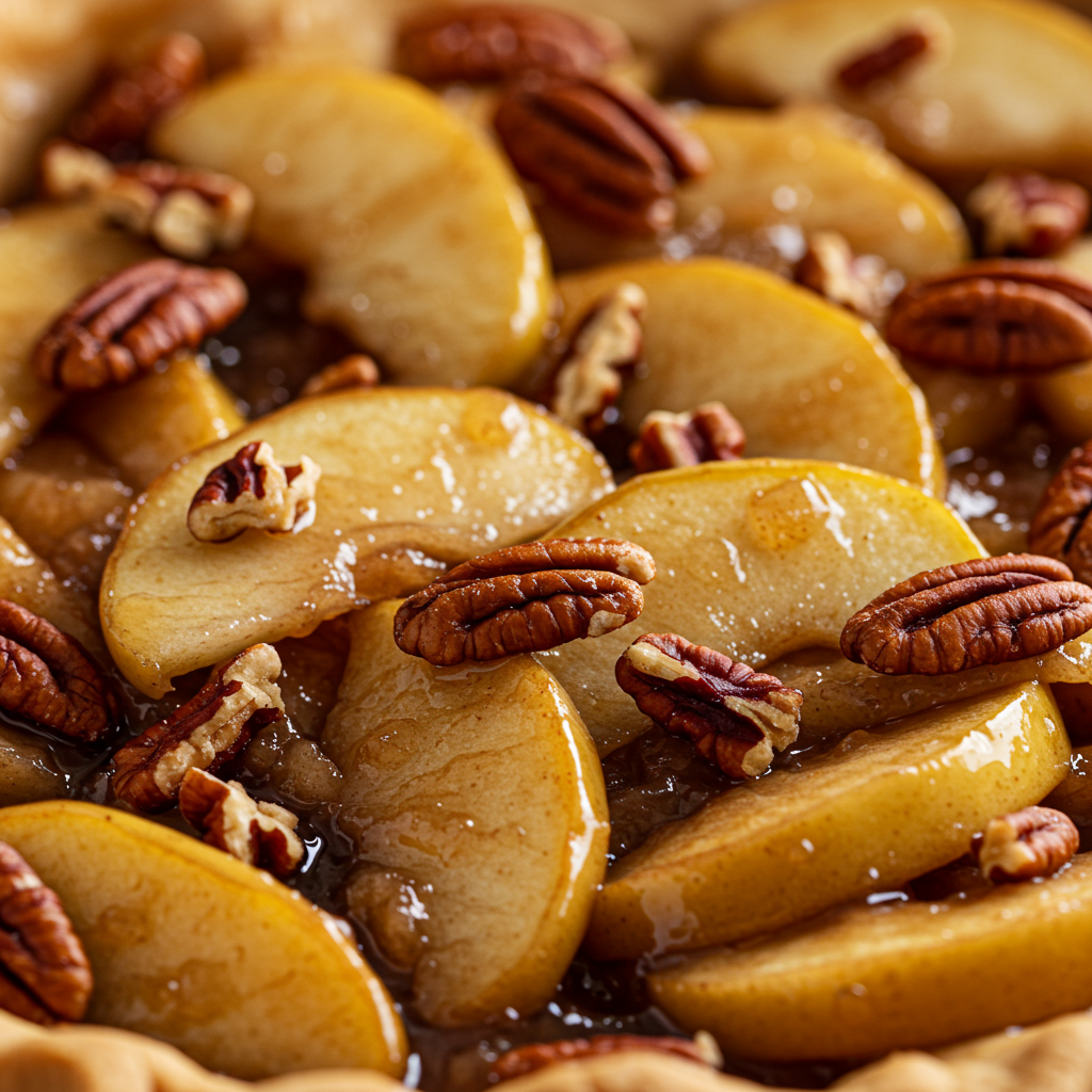 7. Maple-Pecan Apple Pie Filling (Rich &amp; Nutty)