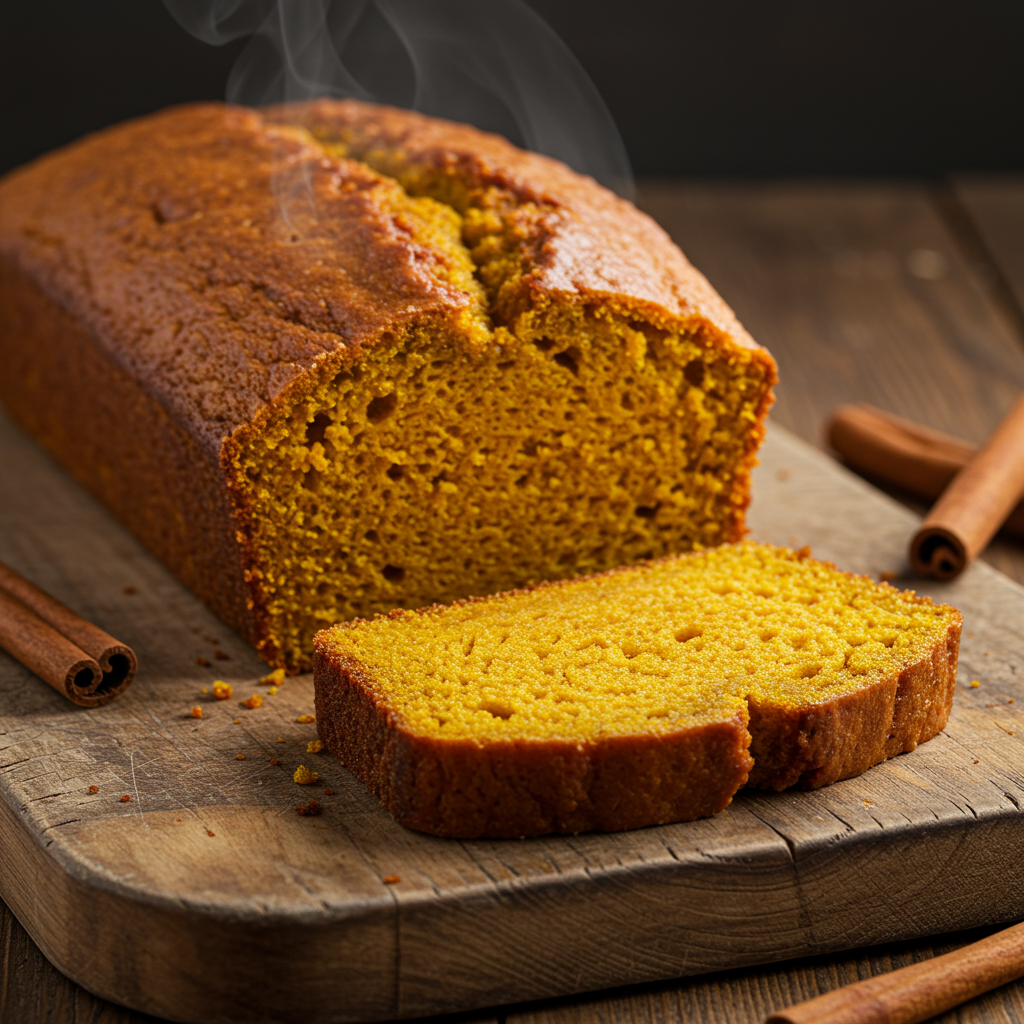 7. Moist Pumpkin Spice Bread