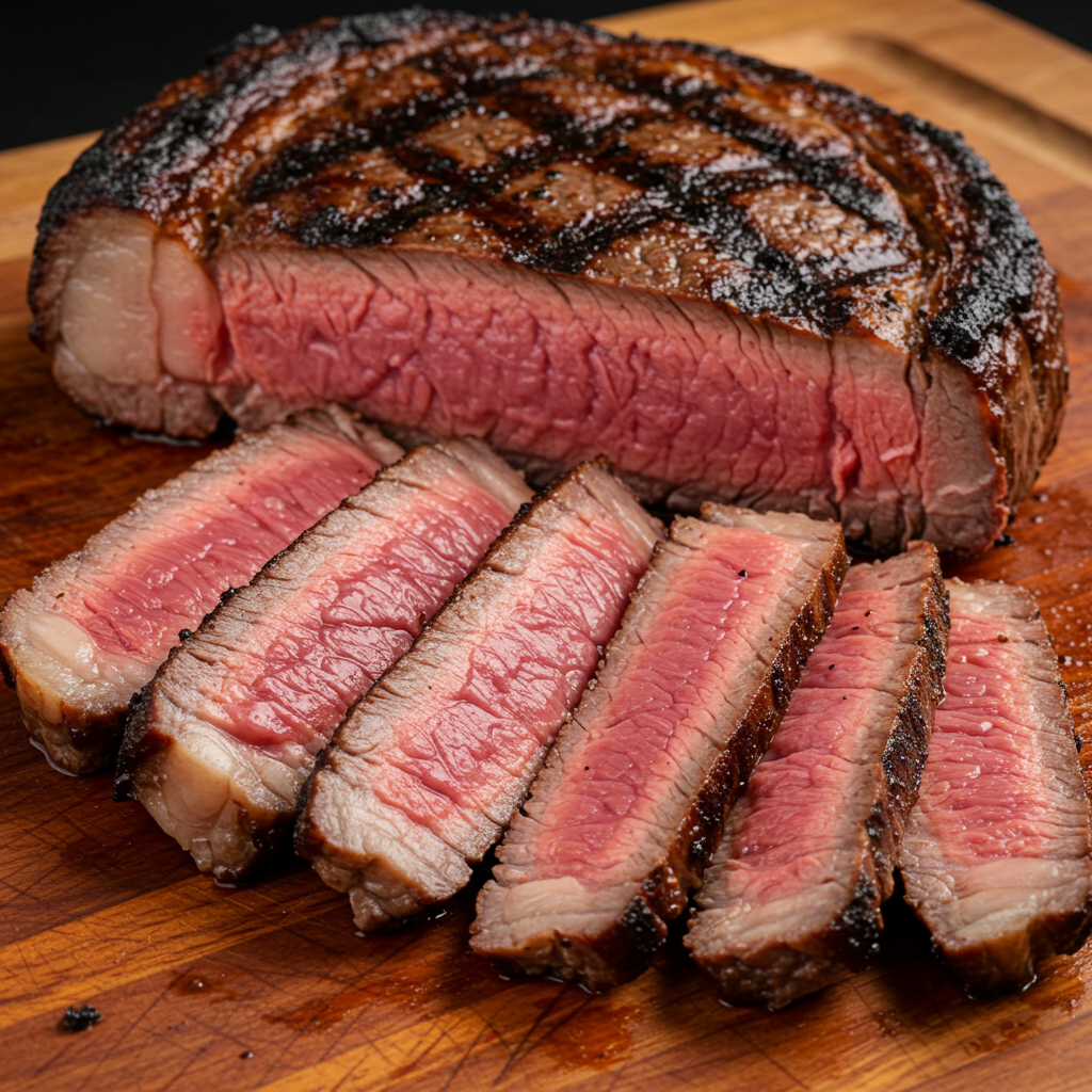 7. Reverse-Sear Ribeye Method