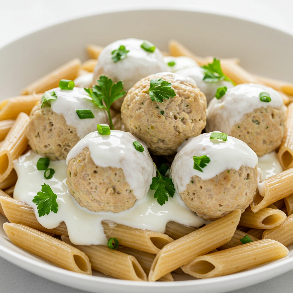 7. Turkey Meatballs in Gentle Tomato-Free Sauce