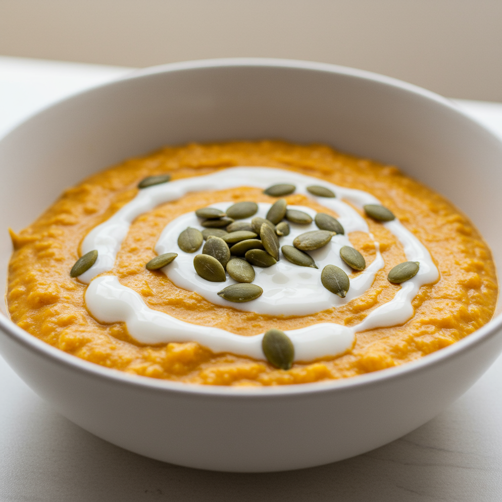 7. Vegan Pumpkin Spice Oatmeal