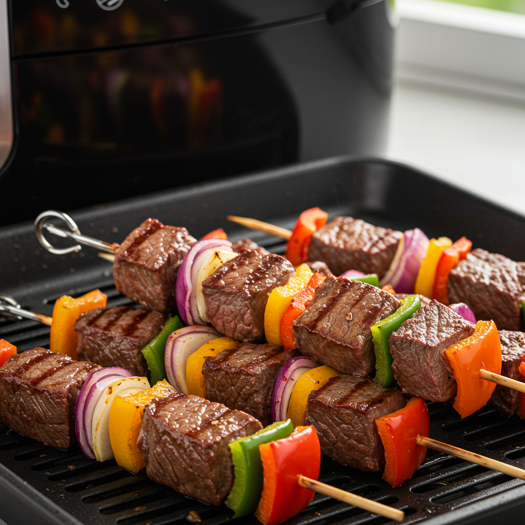 8. Air Fryer Beef Kebabs