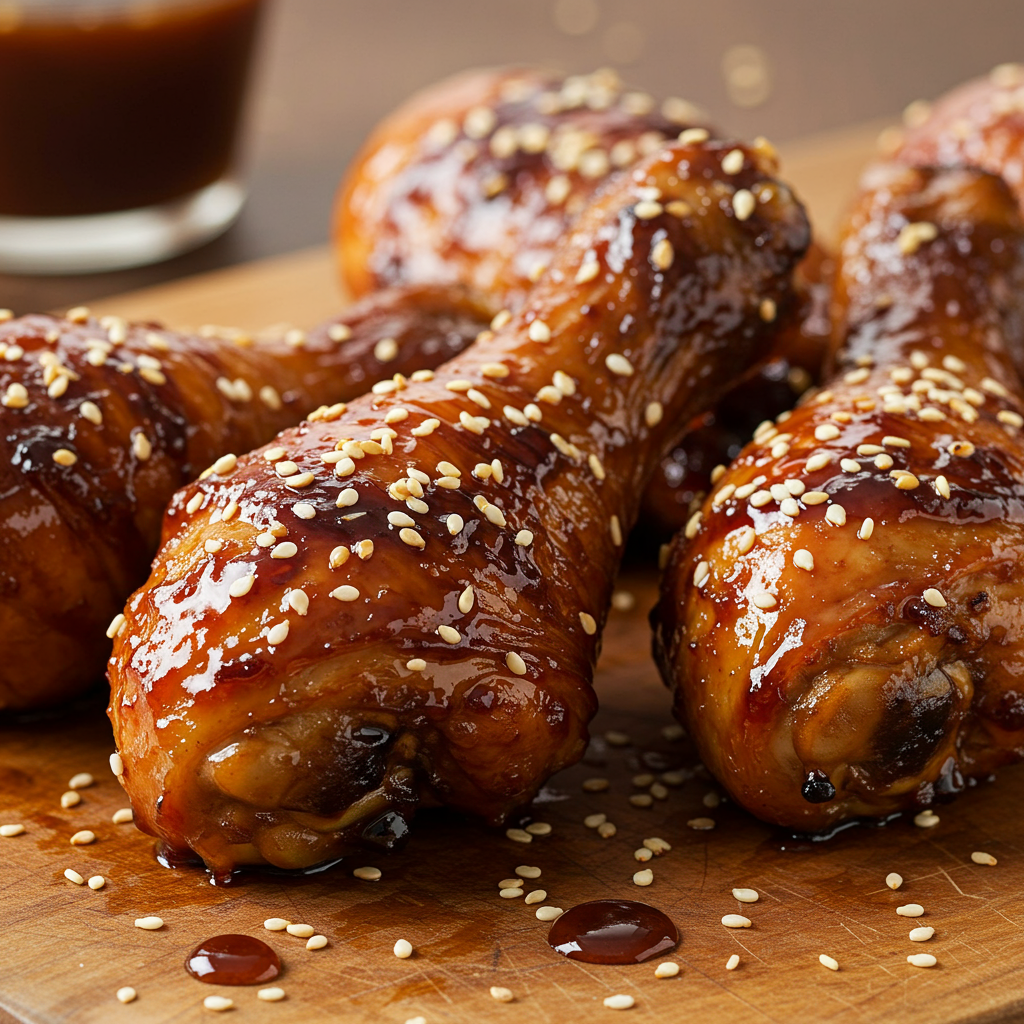 8. Air Fryer Teriyaki Chicken Drumsticks