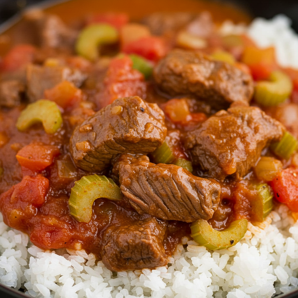 8. Cajun Crockpot Steak