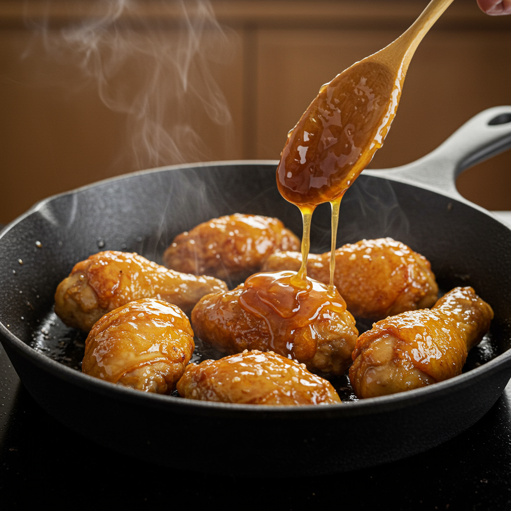 8. Classic Dinner-Style Honey Chicken