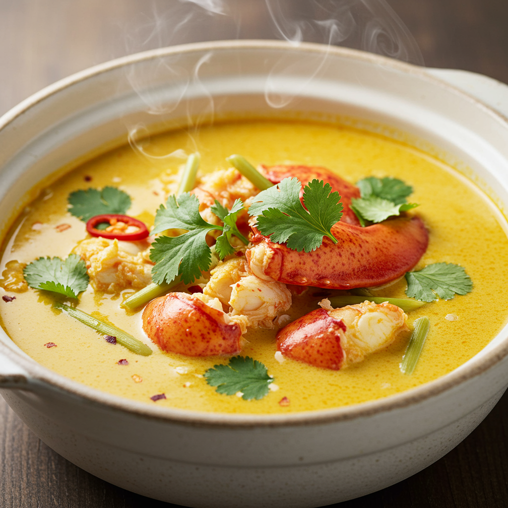 8. Dairy-Free Lobster Soup with Coconut &amp; Lemongrass