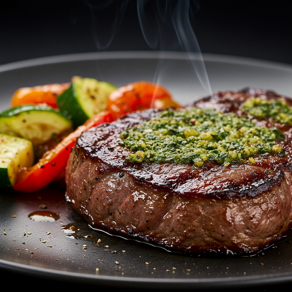 8: Herb-Crusted Keto Fajita Steak