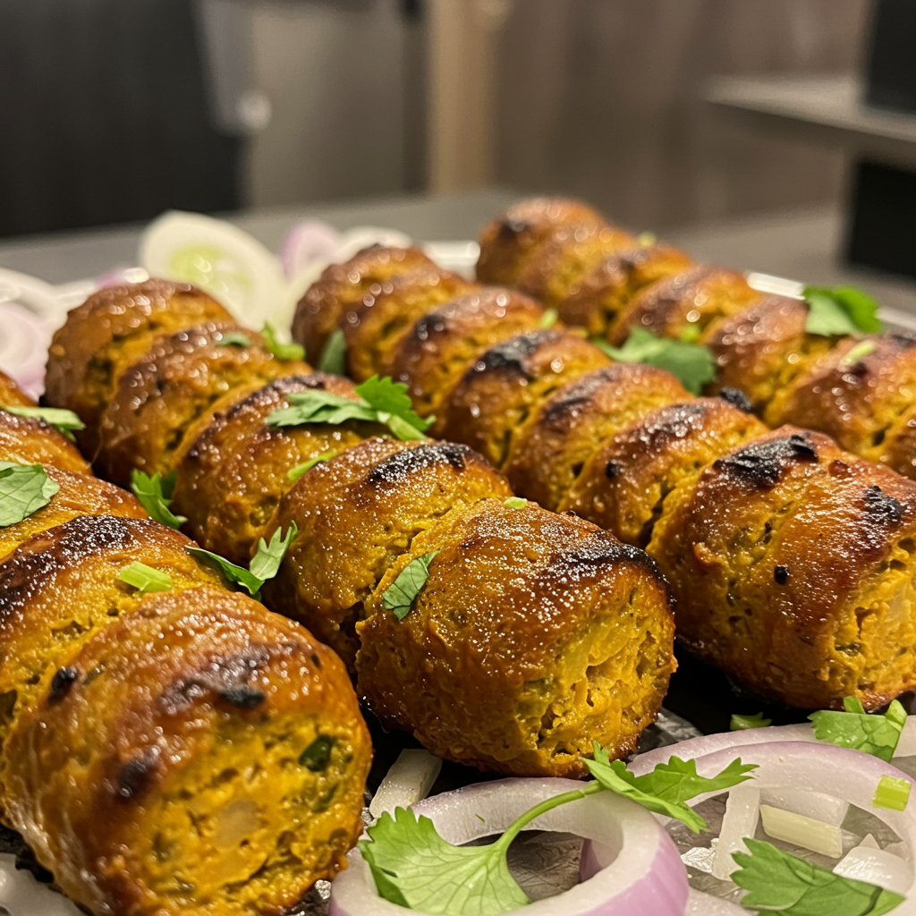 8. Hyderabadi Mutton Kebab – Royal Flavors