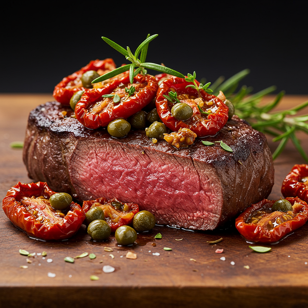 8: Mediterranean Venison Steaks