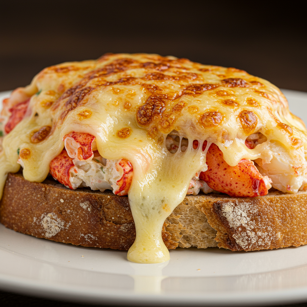 8. Open-Faced Lobster Melts
