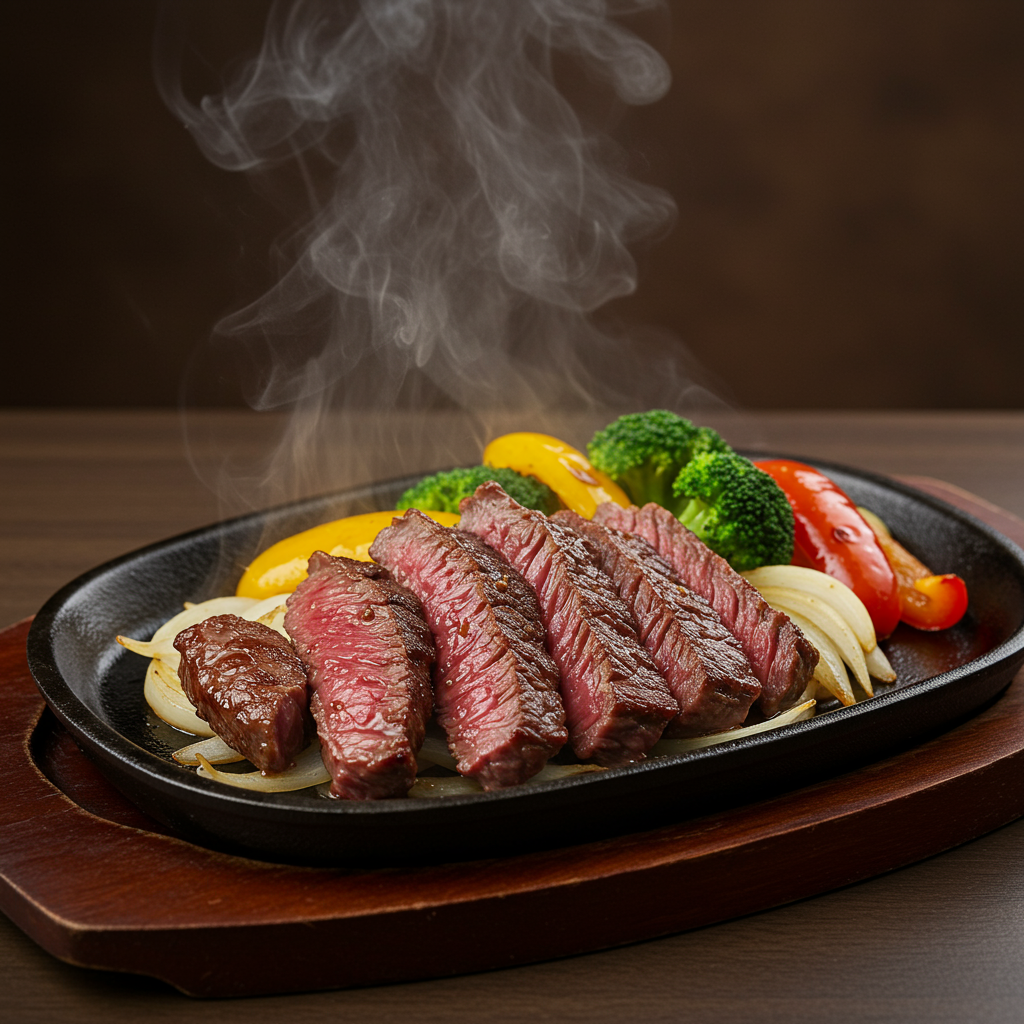 8. Sizzling Beef