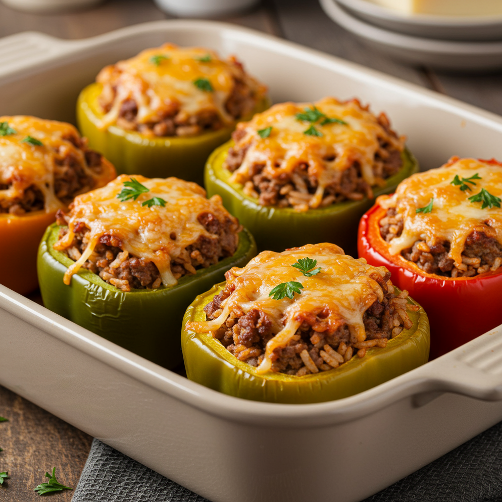8. Stuffed Bell Peppers