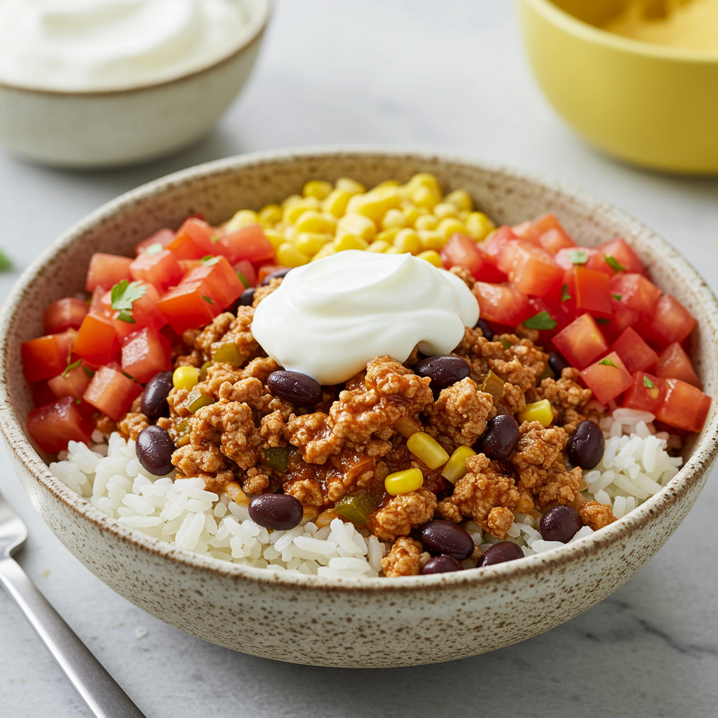 8. Taco Bowl Fiesta