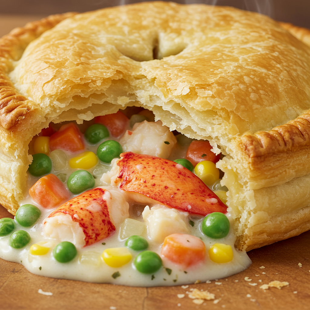 8. The Lighter Lobster Pot Pie