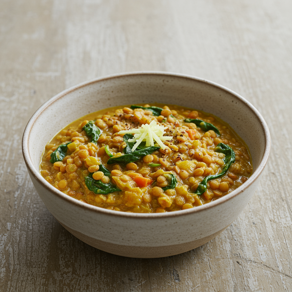 8. Vegetarian Lentil Curry