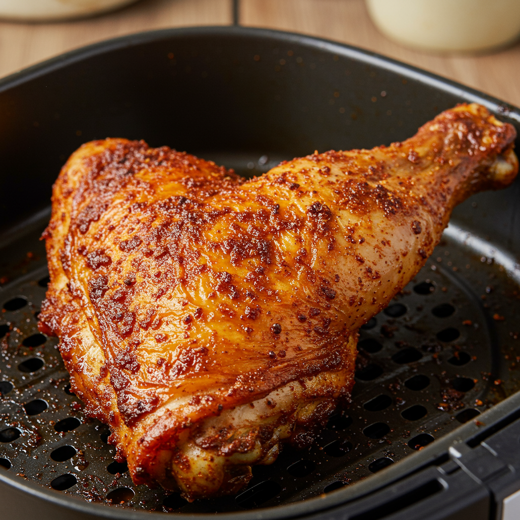 9. Air Fryer Cajun Chicken Leg Quarters