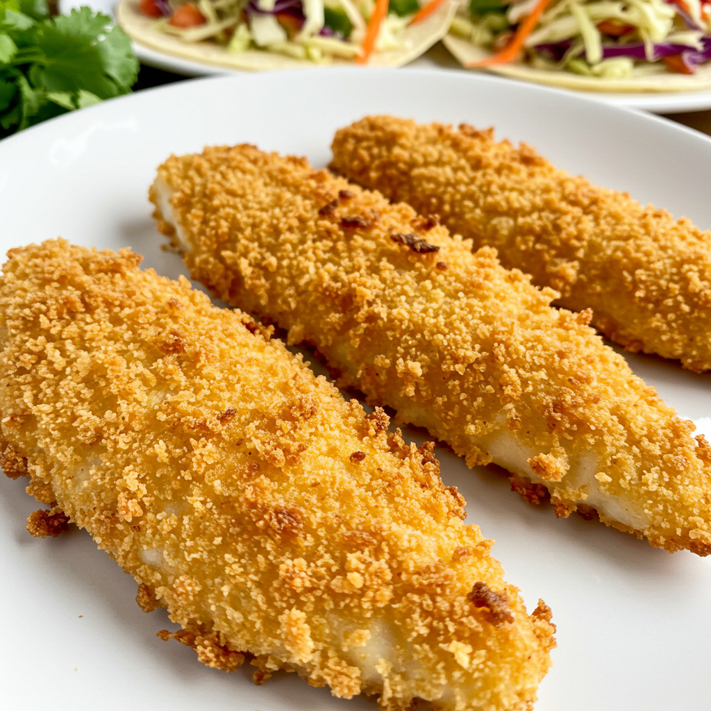 9. Air Fryer Fish Tacos