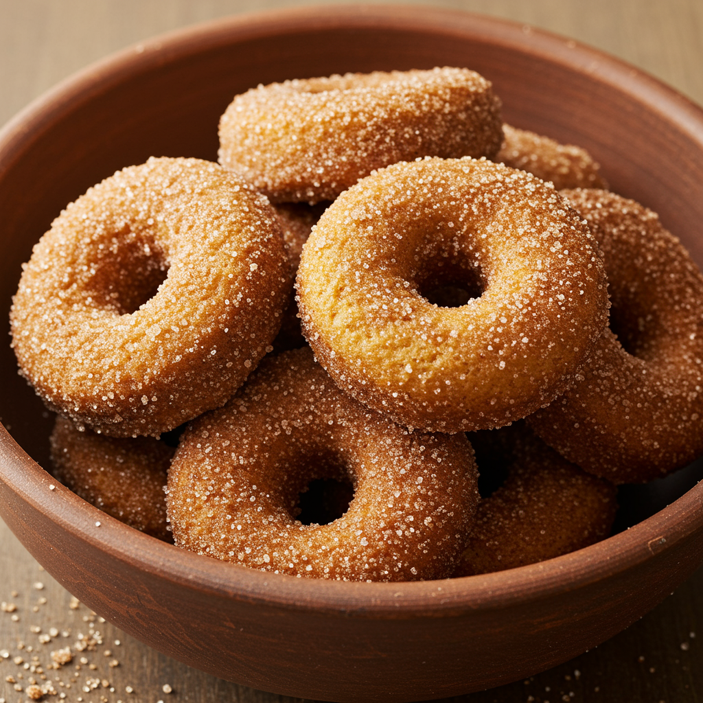 9. Cinnamon-Sugar Drop Donuts