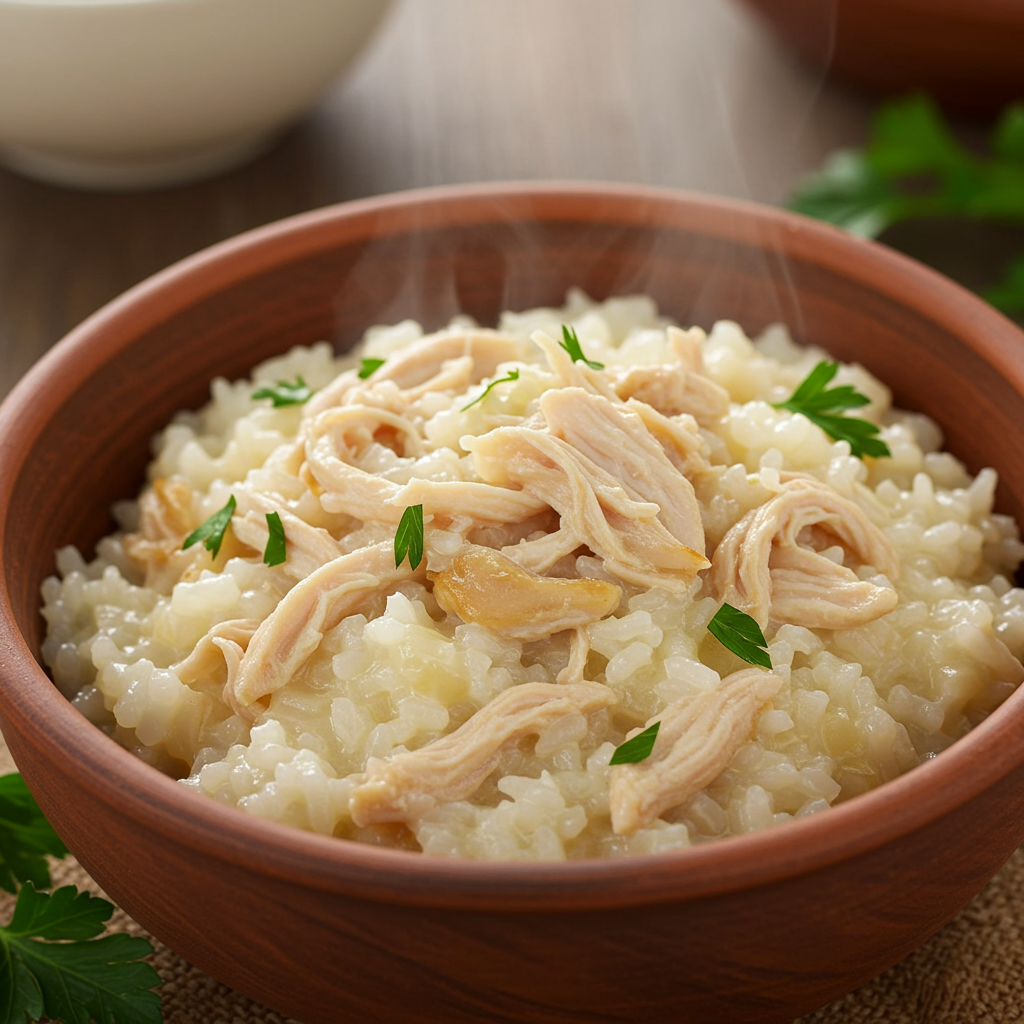9. Creamy Chicken and Rice