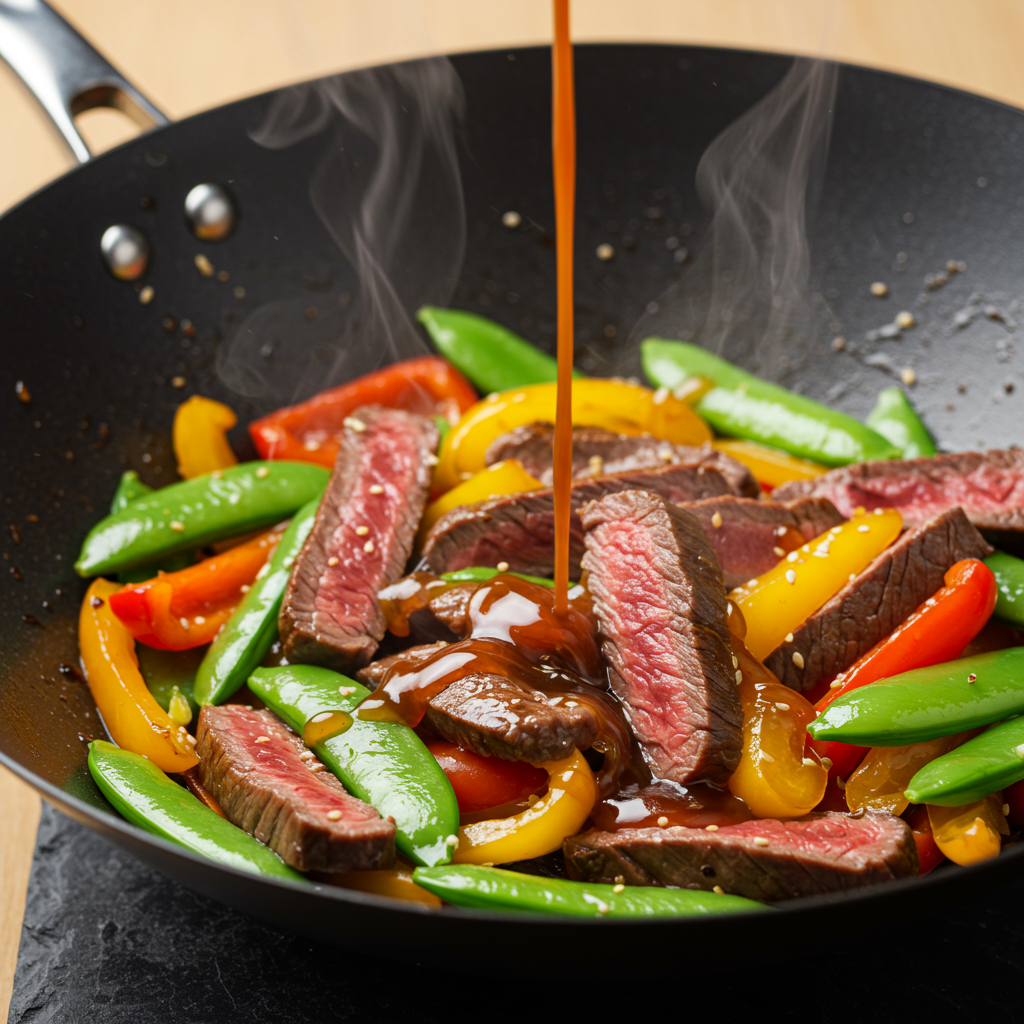 9. Elk Steak Stir-Fry