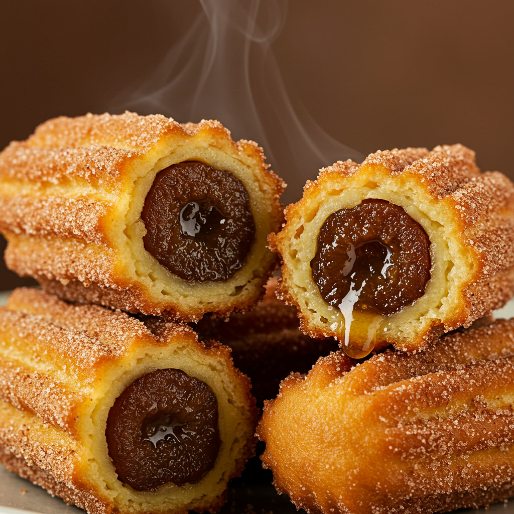 9. Gulab Jamun Churros (Deep-Fried Delight)