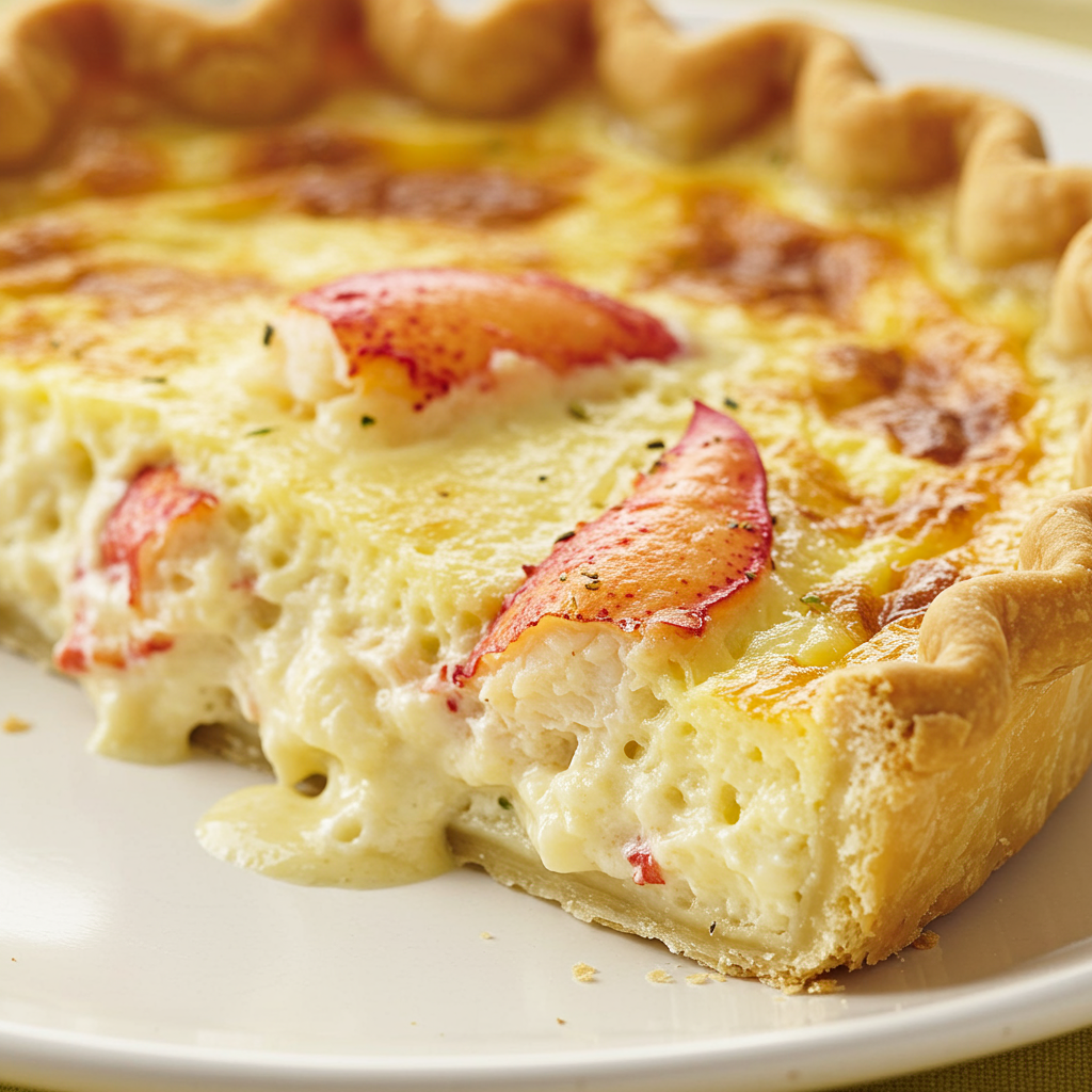 9. Lobster Newburg Quiche