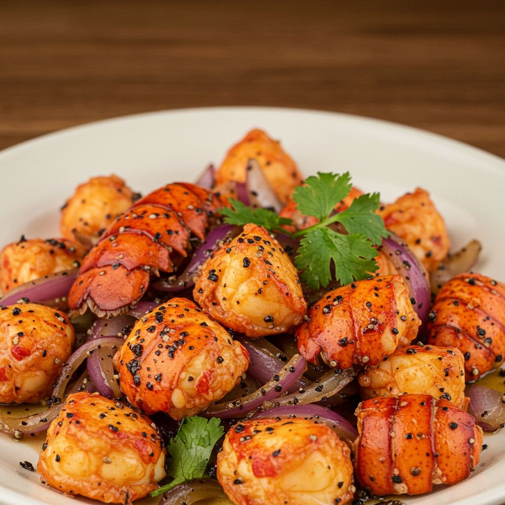9. Lobster Pepper Fry