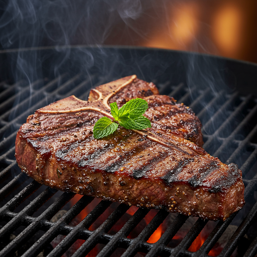 9. Moroccan-Spiced T-Bone