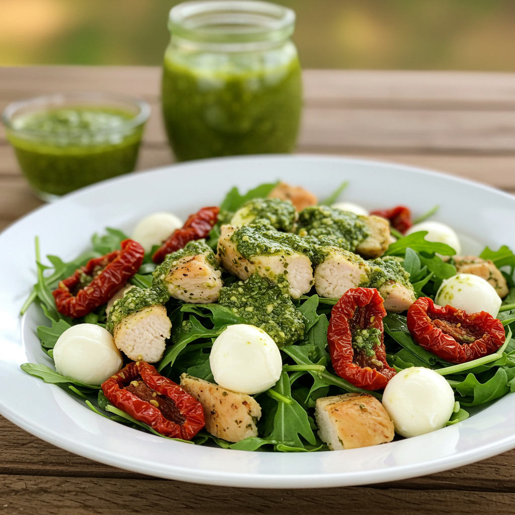 9. Pesto Chicken Chopped Salad