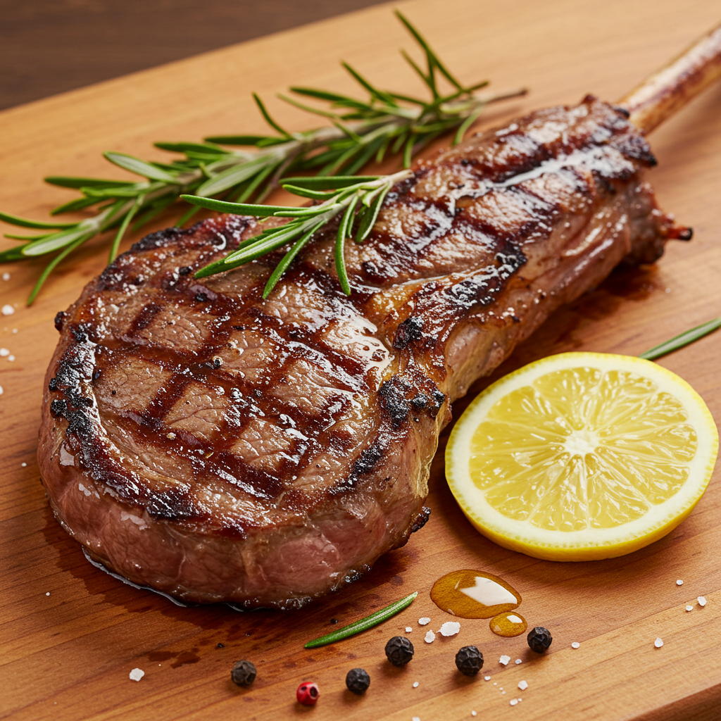 9. Rosemary Lemon Lamb Steaks