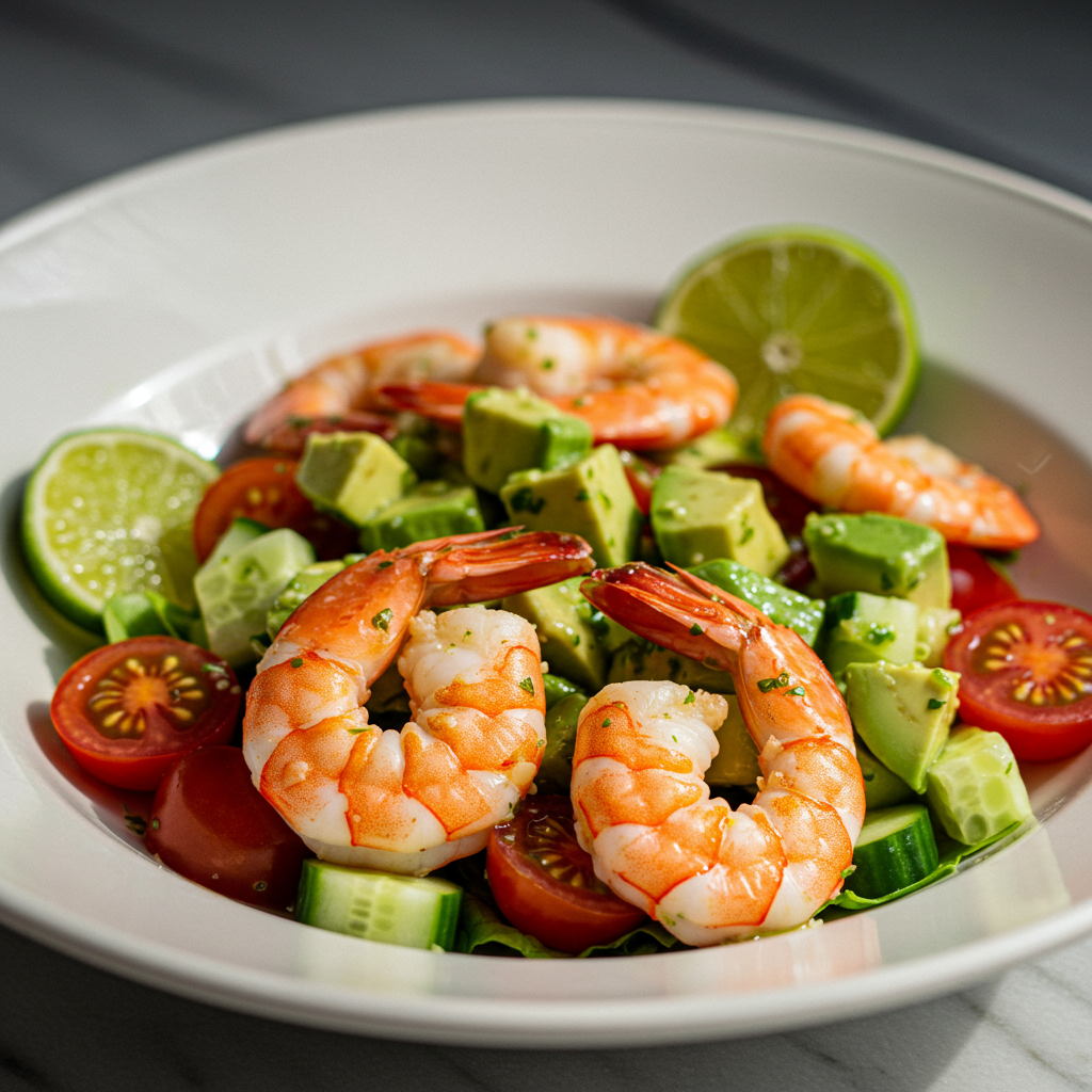 9. Shrimp and Avocado Salad