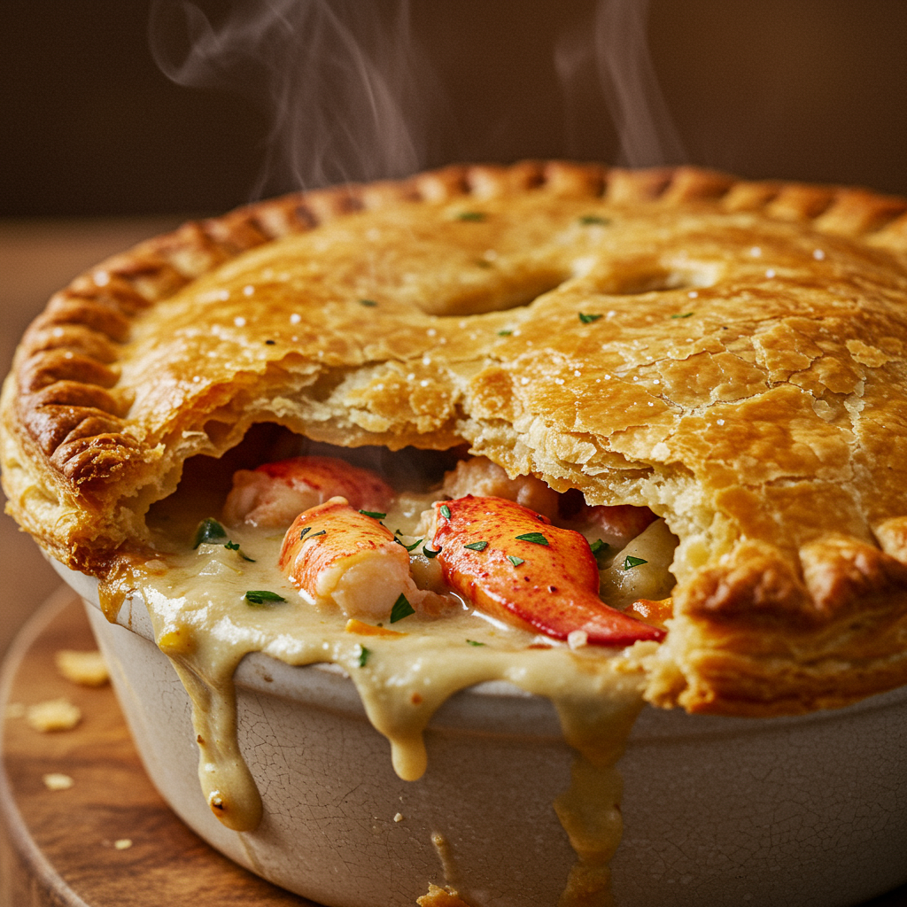 9. Smoky & Savory Lobster Pot Pie
