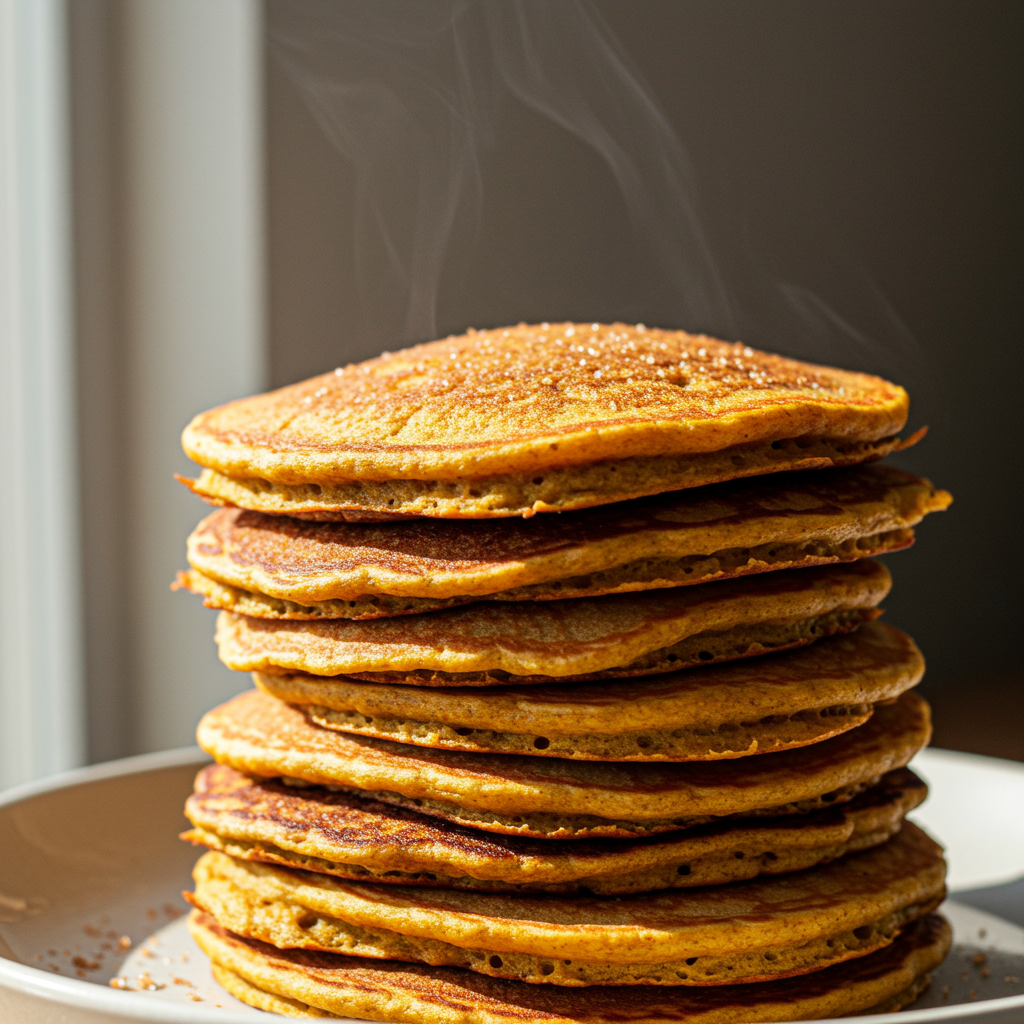 9. Sourdough Pumpkin Spice Pancakes