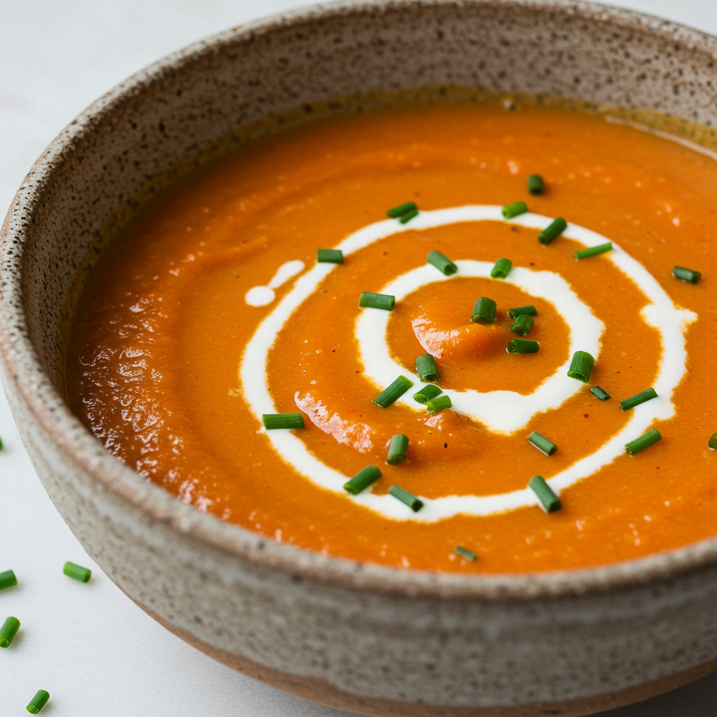 9. Vegan Lobster Mushroom Bisque