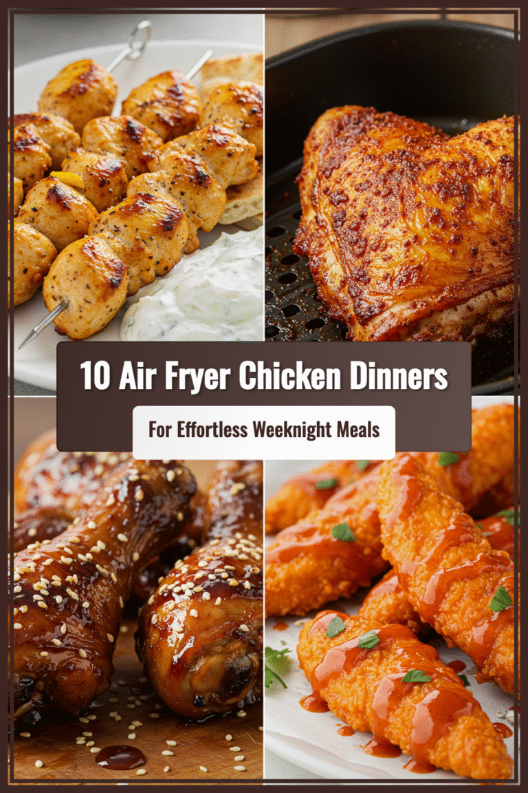 10 Air Fryer Chicken Dinner Recipes for Effortless Weeknight Meals