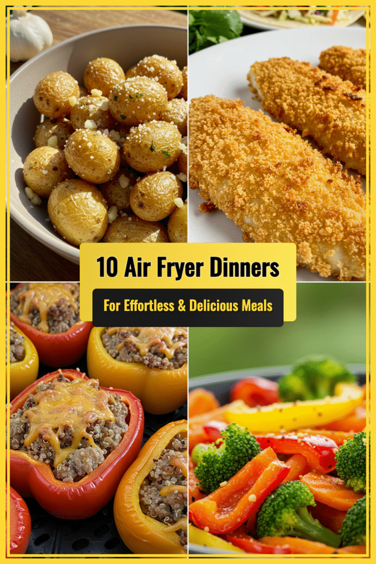 10 Air Fryer Dinner Recipes for Effortless & Delicious Meals