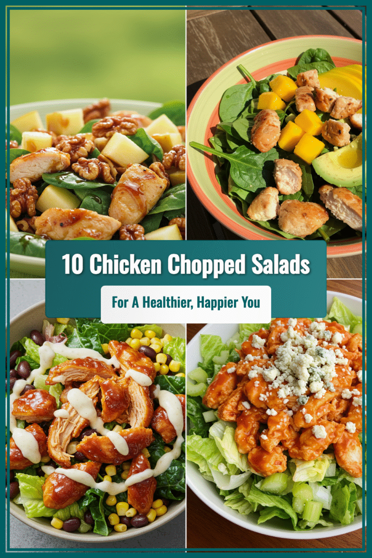 10 Chicken Chopped Salad Recipes for a Healthier Happier You