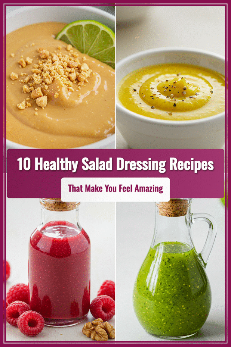 10 Healthy Salad Dressing Recipes That Make You Feel Amazing