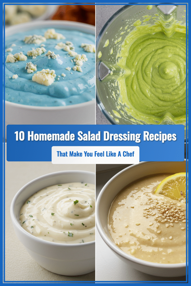 10 Homemade Salad Dressing Recipes That Make You Feel Like a Chef
