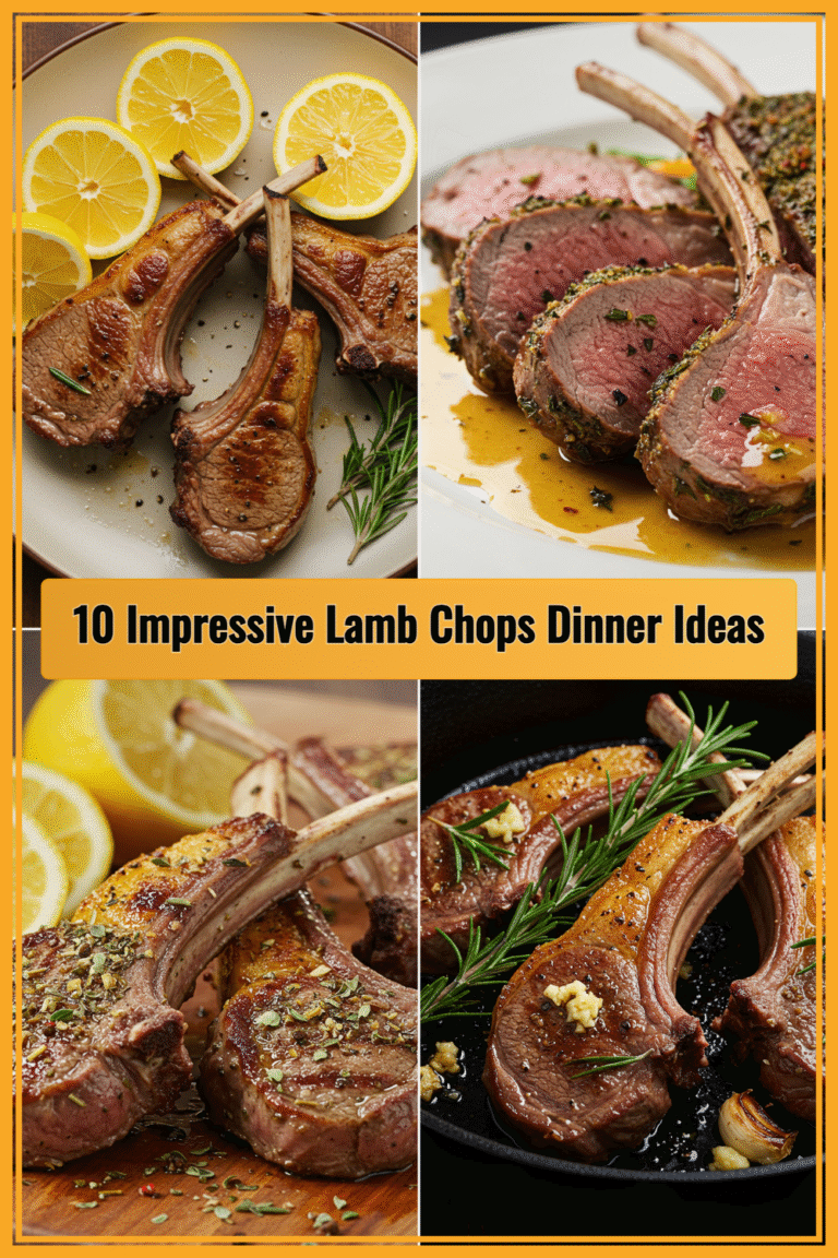 10 Amazing Lamb Chops Dinner Ideas to Impress