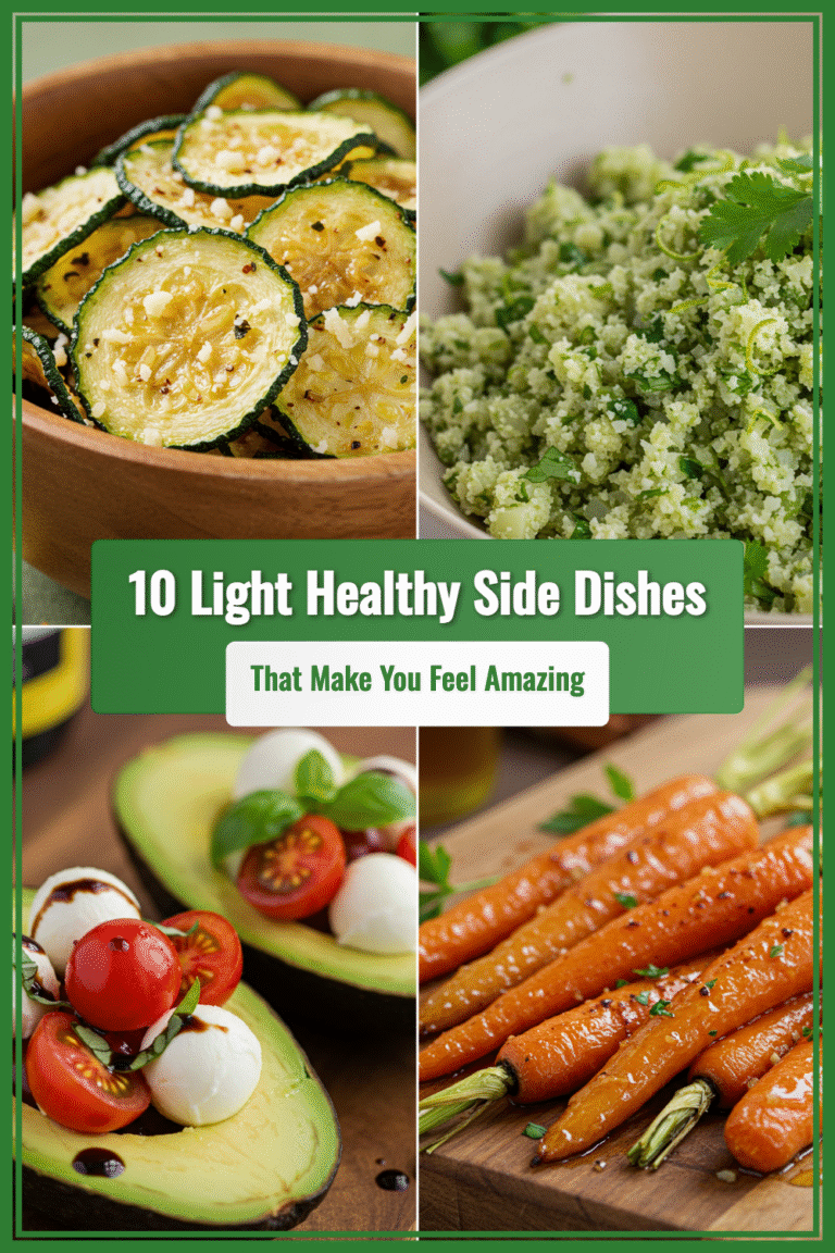 10 Light Healthy Side Dishes That Make You Feel Amazing