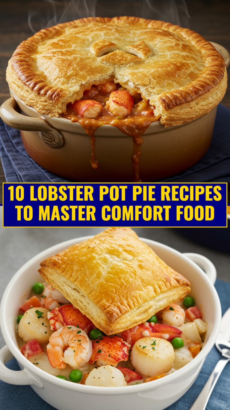 10 Lobster Pot Pie Recipes to Master Comfort Food