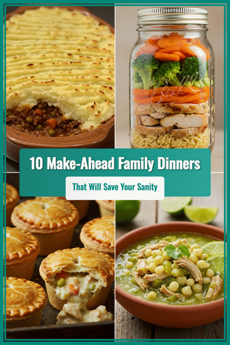 10 Make-Ahead Family Dinners That’ll Save Your Sanity