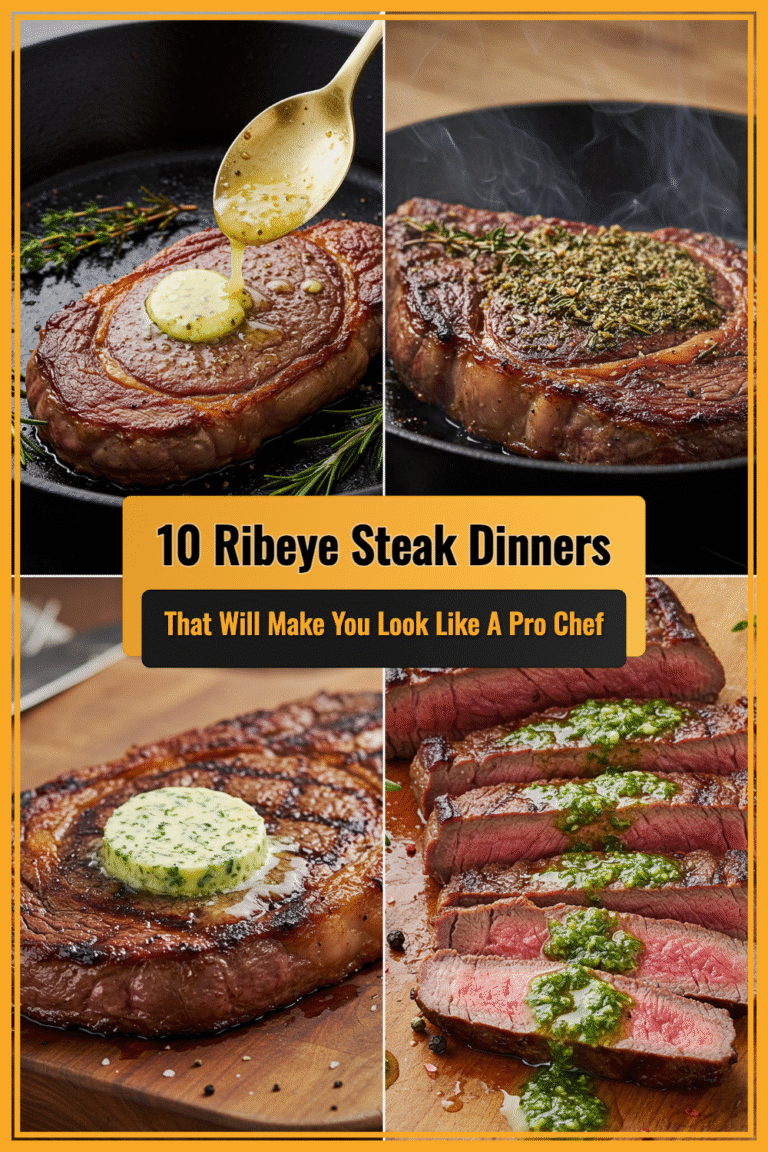 10 Ribeye Steak Dinner Recipes That’ll Make You Look Like a Pro Chef