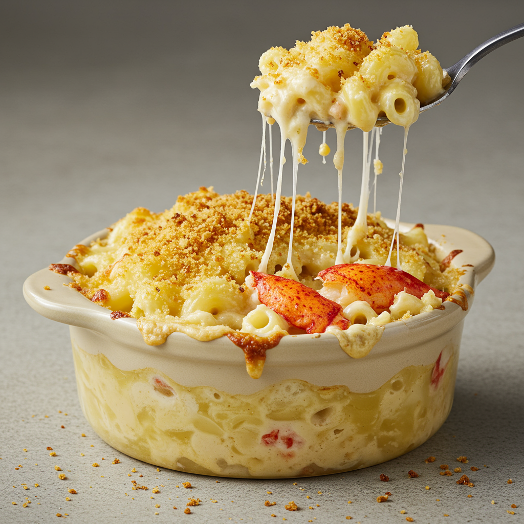 10. 15-Minute Creamy Lobster Mac and Cheese